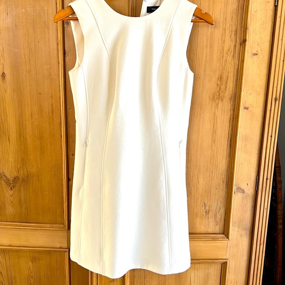 Theory winter white DRESS - Picture 1 of 5